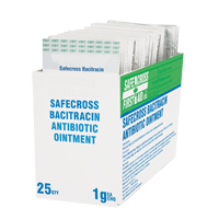Traitement topique de premiers soins au zinc &agrave; bacitracine, Cr&egrave;me, Classe 1 NRZ Safety Inc.