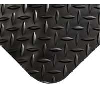Tapis Smart No 497, Losange, 4' x 10' x 1", Noir, PVC/Ur&eacute;thane NRZ Safety Inc.