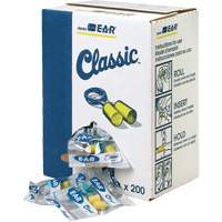 Bouchons d'oreilles classiques E-A-R, Vrac - Sac en poly, Avec cordon NRZ Safety Inc.