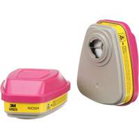 Cartouches pour respirateur s&eacute;rie 6000, Cartouche gaz/vapeur, Vapeurs organiques/Gaz acides/P100 NRZ Safety Inc.