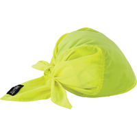 Chill-Its&reg; 6710CT Cooling Triangle Hats, High Visibility Lime-Yellow NRZ Safety Inc.