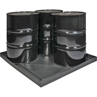 Coquilles de d&eacute;versements Econo Spill Shells , 51" lo x 47" la x 5" h, Cap. de d&eacute;versement 36 gal. US NRZ Safety Inc.