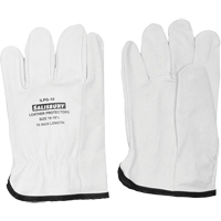 Salisbury  Leather Protector Gloves, Size 7, 10" L NRZ Safety Inc.