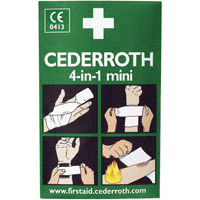 Cederroth 4-in-1 Bloodstopper, 5" L x 3" W NRZ Safety Inc.