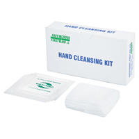 Trousse de nettoyage des mains, Serviette NRZ Safety Inc.