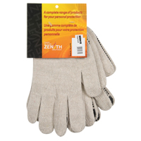 Gants tricot&eacute;s de poids lourd, Poly/coton, Un c&ocirc;t&eacute;, Calibre 7, Grand NRZ Safety Inc.