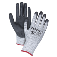 Gants &eacute;lastiques sans coutures r&eacute;sistants &agrave; la coupe, Taille Petit/7, Calibre 13, Rev&ecirc;tement Polyur&eacute;thane, Enveloppe en PEHP, ANSI/ISEA 105 niveau 4/EN 388 niveau 5 NRZ Safety Inc.