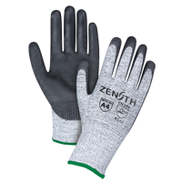 Gants &eacute;lastiques sans coutures r&eacute;sistants &agrave; la coupe, Taille Moyen/8, Calibre 13, Rev&ecirc;tement Polyur&eacute;thane, Enveloppe en PEHP, ANSI/ISEA 105 niveau 4/EN 388 niveau 5 NRZ Safety Inc.
