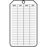 &eacute;tiquettes de s&eacute;curit&eacute; d'inspection et de contr&ocirc;le de l'&eacute;tat de l'&eacute;quipement, Papier cartonn&eacute;, 3-1/8" la x 5-7/8" h, Français NRZ Safety Inc.