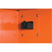 Armoires de rangement pour pr&eacute;paration aux situations d'urgence, Acier, 4 Tablettes, 65" h x 43" la x 18" P, Orange NRZ Safety Inc.