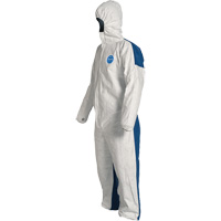 Combinaisons avec capuchon, 4T-Grand, Bleu/Blanc, Tyvek 400 D NRZ Safety Inc.