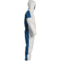 Combinaisons avec capuchon, 4T-Grand, Bleu/Blanc, Tyvek 400 D NRZ Safety Inc.