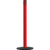 Syst&egrave;me Advance TensaBarrier - Poteau r&eacute;cepteur, Hauteur de 36", Rouge NRZ Safety Inc.