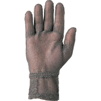 2" Cuff Mesh Glove, Size Small/7, Stainless Steel Shell, ANSI/ISEA 105 Level 5 NRZ Safety Inc.