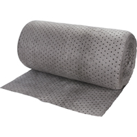 Premium Bonded Sorbent Rolls, Heavyweight, 150' L x 30" W, 50 gal. Absorbancy NRZ Safety Inc.