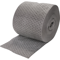 Premium Bonded Sorbent Rolls, Heavyweight, 150' L x 15" W, 25 gal. Absorbancy NRZ Safety Inc.
