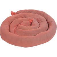 Sorbents Socks, Hazmat, 50 gal. Absorbancy, 3" W x 8' L, Pack of 15 NRZ Safety Inc.