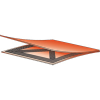 Tapis pour drain Ultra-Drain Seals, Circulaire, 12" dia. NRZ Safety Inc.