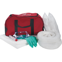 Premium Vehicle Spill Kit, Oil Only, Bag, 10 US gal. Absorbancy NRZ Safety Inc.