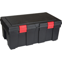Water Resistant Storage Container, 33" W x 19" D x 13" H, Black NRZ Safety Inc.