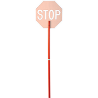 Traffic Control Sign Plastic Handle NRZ Safety Inc.