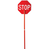 Traffic Control Sign Plastic Handle NRZ Safety Inc.