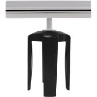 Tensabarrier&reg; Sign Bracket with Adapter, Chrome NRZ Safety Inc.