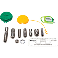 Axion Advantage&reg; Eye/Face Wash Upgrade Kit with Green ABS Plastic Eye/Face Wash Head NRZ Safety Inc.