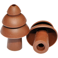 Embouts de rechange pour bouchons d'oreilles BattlePlugs, Sans cordon, Vrac - Sac en poly, 24 dB NRR, Grand NRZ Safety Inc.