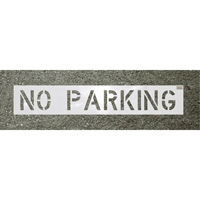 Parking Lot Stencils, Pictogram, 4" x 3" NRZ Safety Inc.