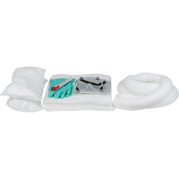 Premium 10-Gallon Vehicle Spill Replacement Kit, Oil Only NRZ Safety Inc.