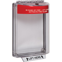 Universal Stopper&reg; Fire Alarm Covers, Flush NRZ Safety Inc.