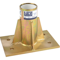 Syst&egrave;mes de sauvetage pour espaces clos - Composants de la potence - Bases fixes permanentes de pointe NRZ Safety Inc.