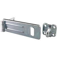 General Security Hardened Steel Hasp, Silver NRZ Safety Inc.
