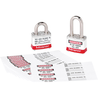 &eacute;tiquettes d'identification &agrave; photo pour cadenas en thermoplastique Zenex NRZ Safety Inc.