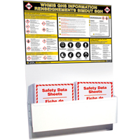 GHS Information Stations, English & French, Binders Included NRZ Safety Inc.