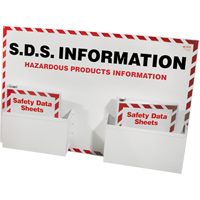 MSDS or SDS Information Centres, English, Binders Included NRZ Safety Inc.