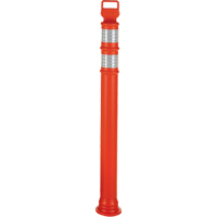 Poteaux d&eacute;lin&eacute;ateurs Ez-Grab, 42" h, Orange NRZ Safety Inc.