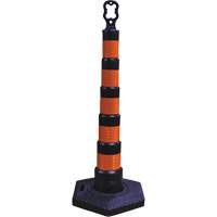 Grip N Go Trim Line Channelizers, 49" High, Black NRZ Safety Inc.