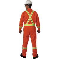 Westex UltraSoft&reg; Unlined Coveralls, Large, Orange NRZ Safety Inc.