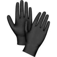 Heavyweight Tactile Grip Examination Gloves, X-Small, Nitrile, 8-mil, Powder-Free, Black NRZ Safety Inc.