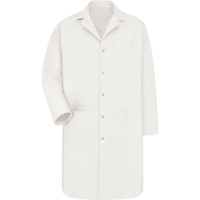 Lab Coat, Poly-Cotton, Small, White NRZ Safety Inc.
