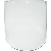V-Gard&reg; Visor for Heavy Duty General Purpose Applications, Polycarbonate, Clear Tint NRZ Safety Inc.