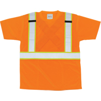 CSA Compliant T-Shirt, Polyester, X-Large, Orange NRZ Safety Inc.