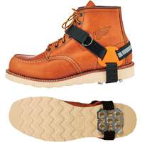 Crampons &agrave; glace de talon TREX 6315, Acier, Traction Plaque, Grand/Moyen NRZ Safety Inc.