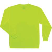 Chandail &agrave; manches longues non certifi&eacute; GloWear 8091, Polyester, Petit, Jaune lime haute visibilit&eacute; NRZ Safety Inc.
