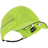 Casquette &agrave; bord court avec &eacute;clairage DEL Skullerz 8960, Vert lime haute visibilit&eacute; NRZ Safety Inc.