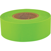 Ruban de signalisation Sub-Zero, 1,2" la x 150' lo, Lime fluorescent NRZ Safety Inc.