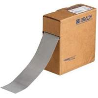 ToughStripe&reg; Floor Marking Tape, 2" x 100', Polyester, Grey NRZ Safety Inc.