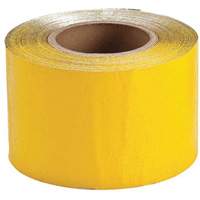 Temporary Pavement Marking Tape, 4" x 150', Vinyl, Yellow NRZ Safety Inc.